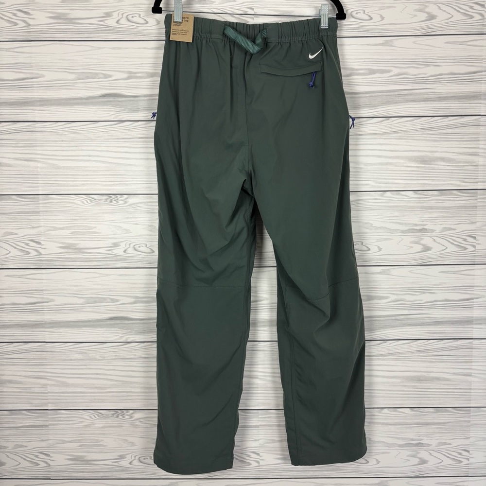 NWT NIKE ACG HIKE PANTS ALL CONDITIONS GEAR GREEN WATER REPELLANT UV SIZE SMALL - Picture 5 of 15